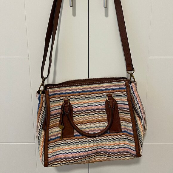Fossil bag - Parker Satchel - Multicolour - Picture 2 of 5